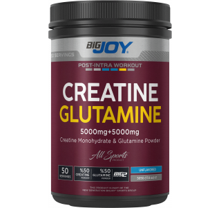 Bigjoy Sports BIG2 Creatine + Glutamine  Aromasız 505g
