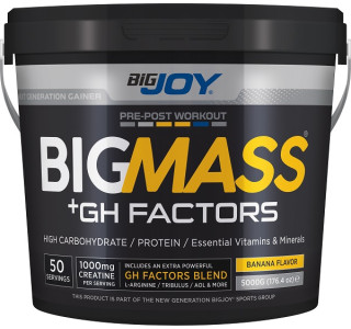 Bigjoy Sports BIGMASS Gainer GH FACTORS Muz 5000g 