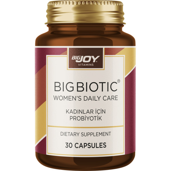 Bigjoy Vitamins Womens Bigbiotic  30 Kapsül