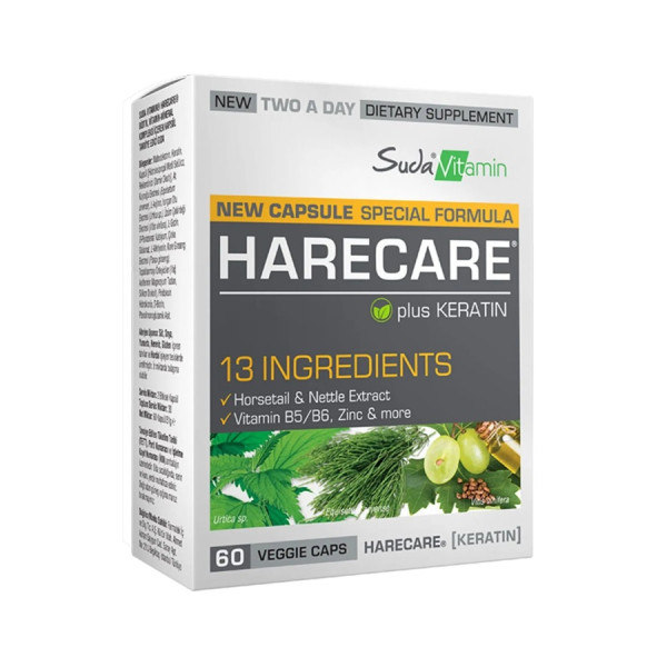 Suda Vitamin Harecare  60 Kapsül