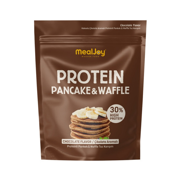 Mealjoy Yüksek Proteinli Pancake & Waffle Kakaolu Çikolata Aromalı 600g