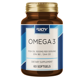 Bigjoy Vitamins Omega 3  60 Softgel
