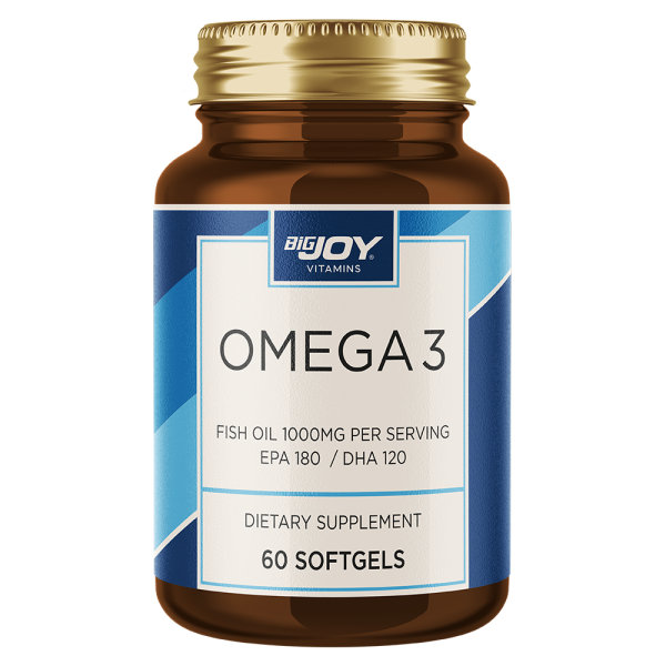 Bigjoy Vitamins Omega 3  60 Softgel
