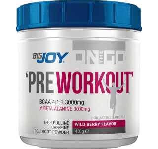 Bigjoy Sports ONTHEGO Preworkout Orman Meyveli 450g