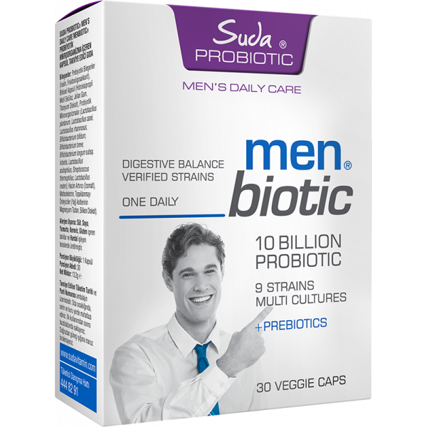 Suda Probiotic Menbiotic  30 Bitkisel Kapsül
