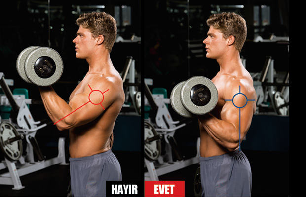 Biceps Çalışırken Yapılan En Ciddi Yanlış