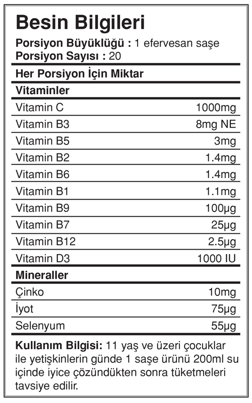 Effer-C EFFER-C Multivitamin Effer-C EFFER-C Multivitamin
