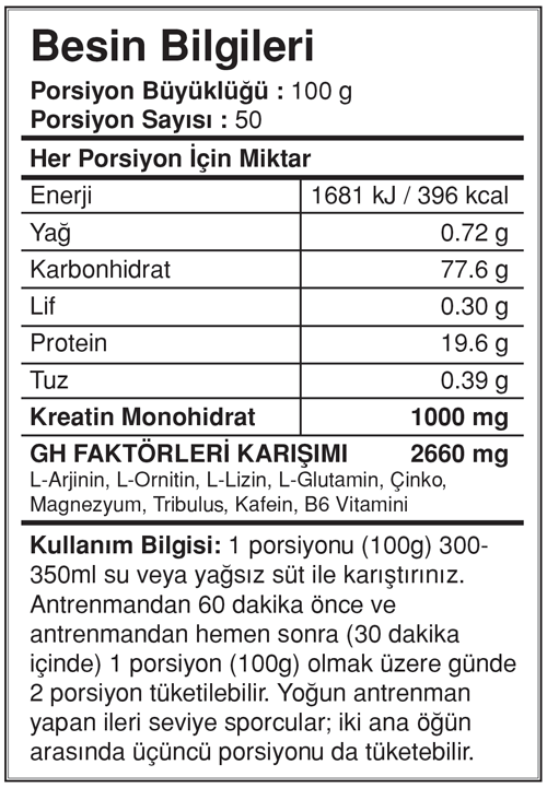 Bigjoy Sports BIGMASS Gainer GH FACTORS 5000g Bigjoy Sports BIGMASS Gainer GH FACTORS 5000g
