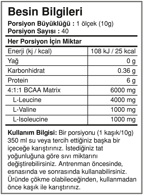 Bigjoy Sports BCAAPro 4:1:1 Bigjoy Sports BCAAPro 4:1:1