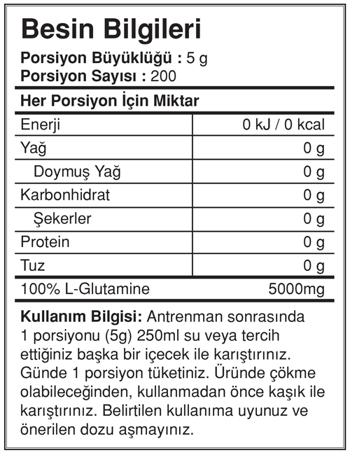 Mysupplement Glutamine Powder Mysupplement Glutamine Powder